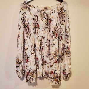 Como Vintage Floral Top